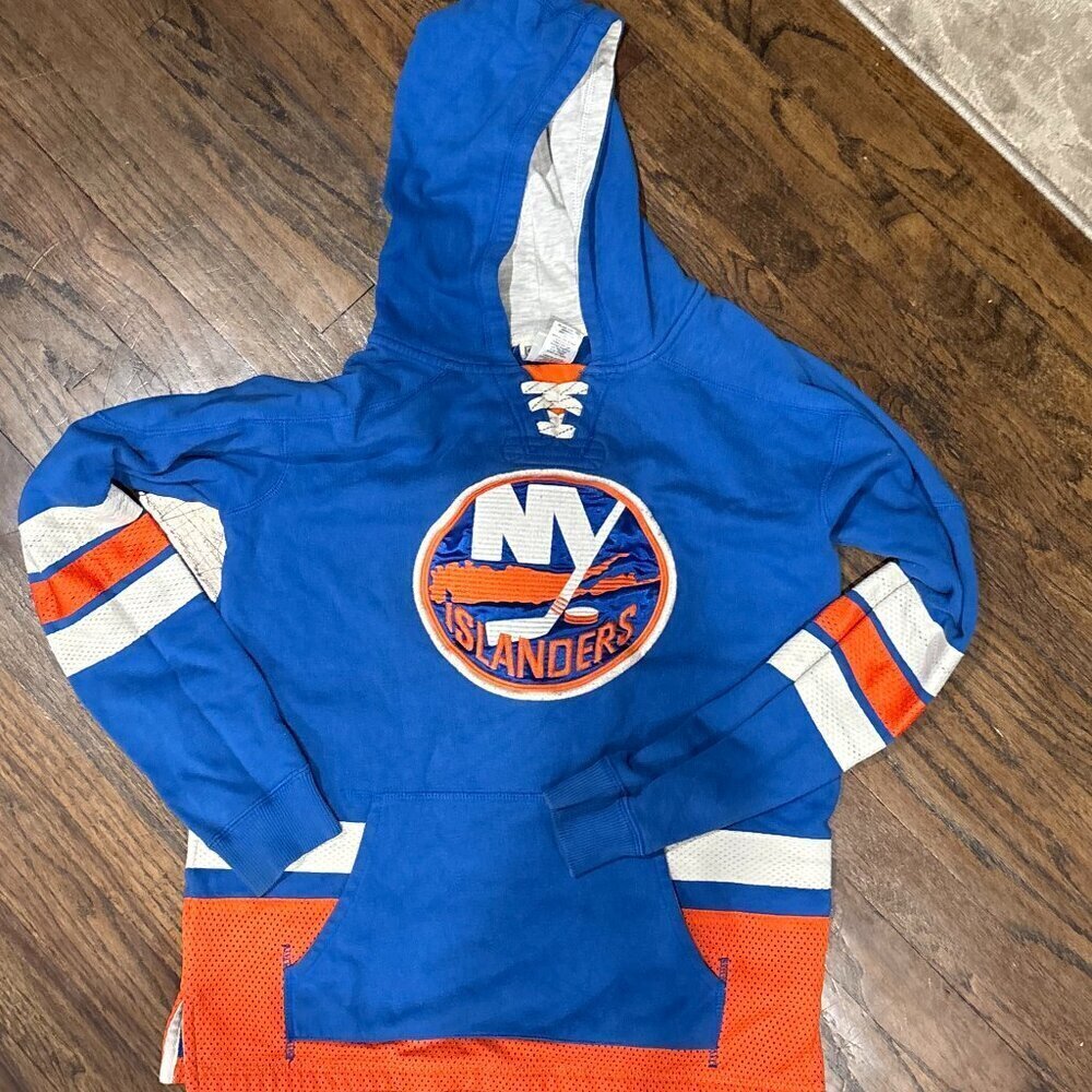 NY islanders hockey 🏒 sweatshirt hoodie L 14/16